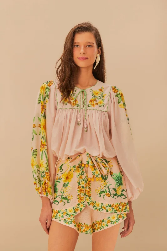 Don’t Wait – Deals Won’t Last!Pink Botanical Beauty LENZING™ ECOVERO™ Euroflax™ Shorts