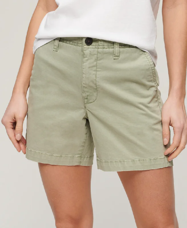 Huge Price Cuts Await!Classic Chino Shorts | Dusty Mint Green