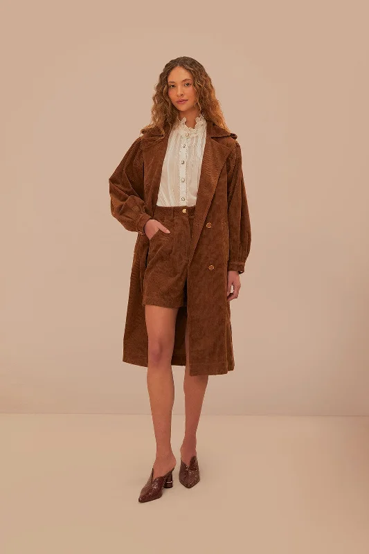 Don’t Wait – Deals Won’t Last!Caramel Corduroy Shorts