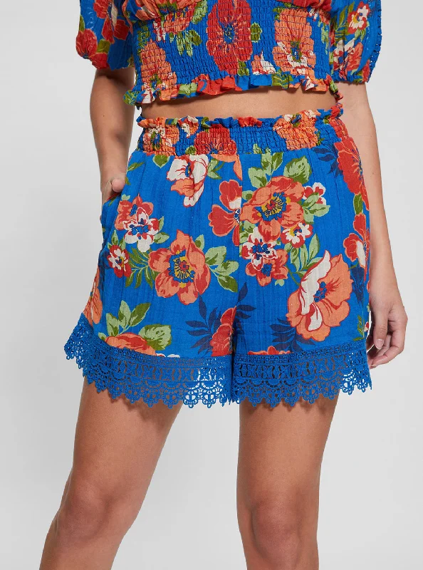 Buy More, Pay Less!Eco Blue Abigail Gauze Short