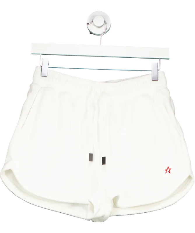 Today Only – Don’t Miss It!Perfect Moment White Towelling Shorts UK S