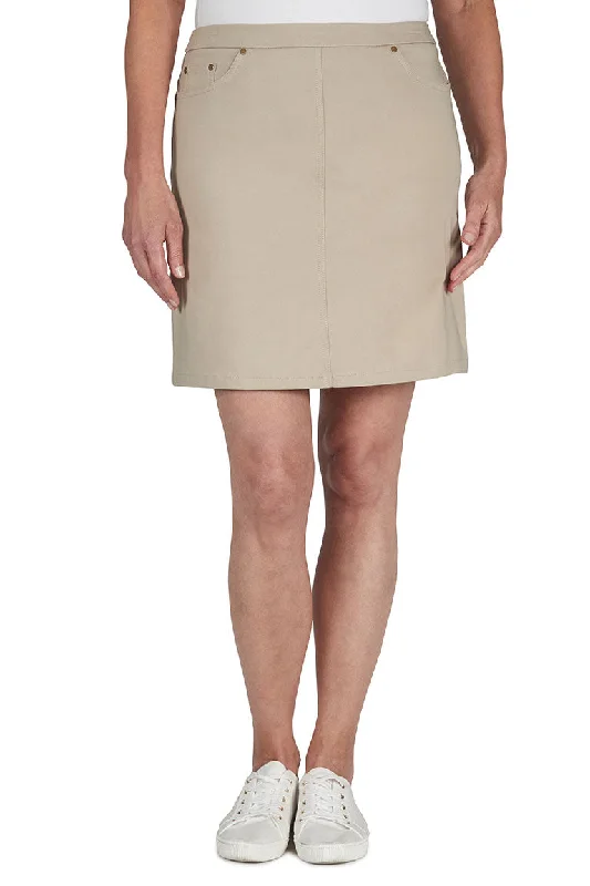 Buy More, Save More!Pull-On Five Pocket Skort
