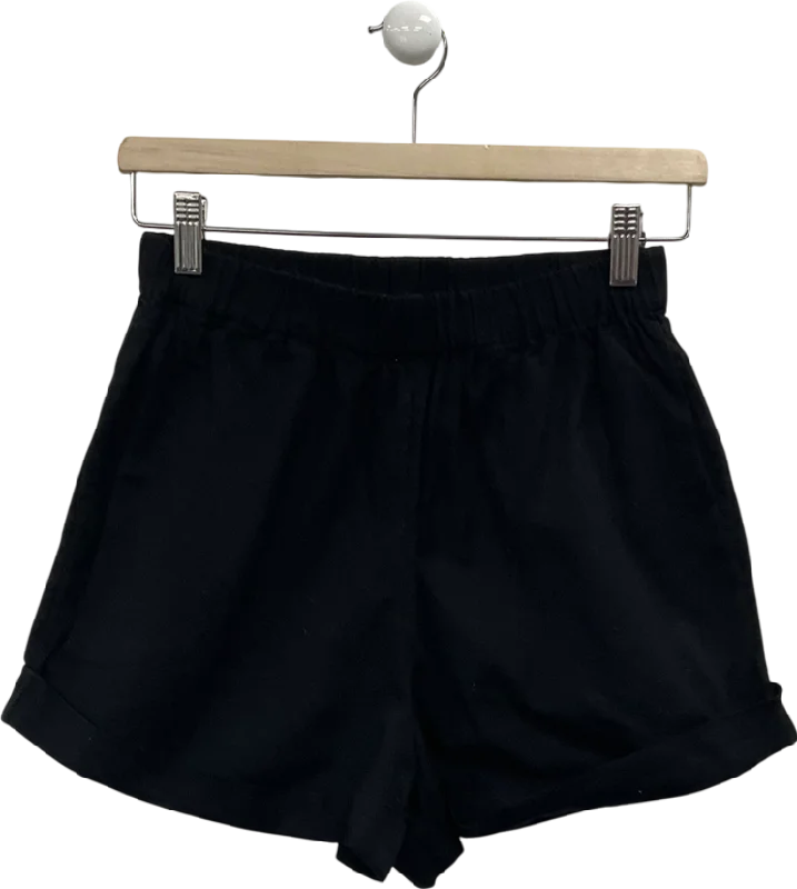 Amazing Prices You Can’t Resist!PRETTY LAVISH Black Belle A-line Shorts UK XS