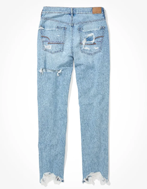 Hot Deals You Can’t Resist!AE Pride Ripped '90s Straight Jean