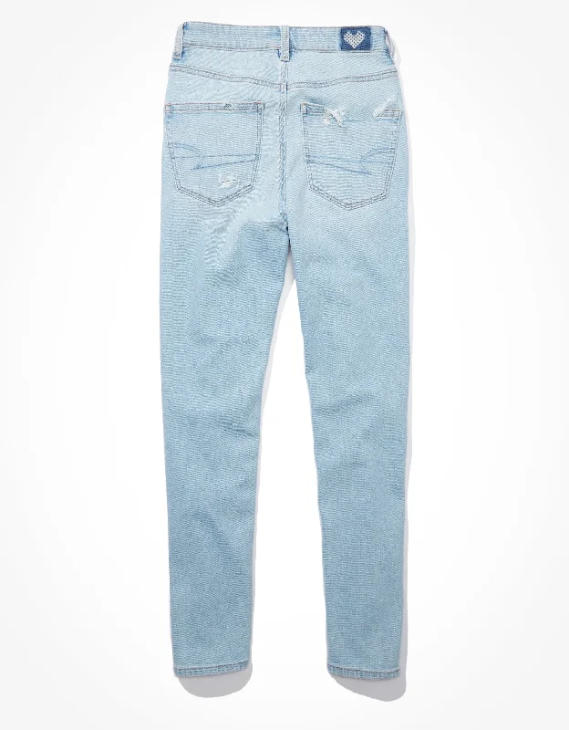 The Best Offers Are Here!AE Stretch High V-Rise Mom Jean