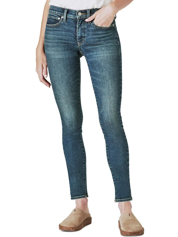 Massive Price Cuts!Ava Womens Mid-Rise Stretch Skinny Jeans