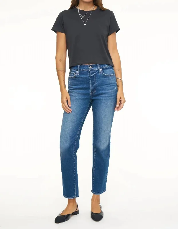 Sale Alert – Get Ready to Shop!Charlie High Rise Classic Straight Ankle Jean In Pch