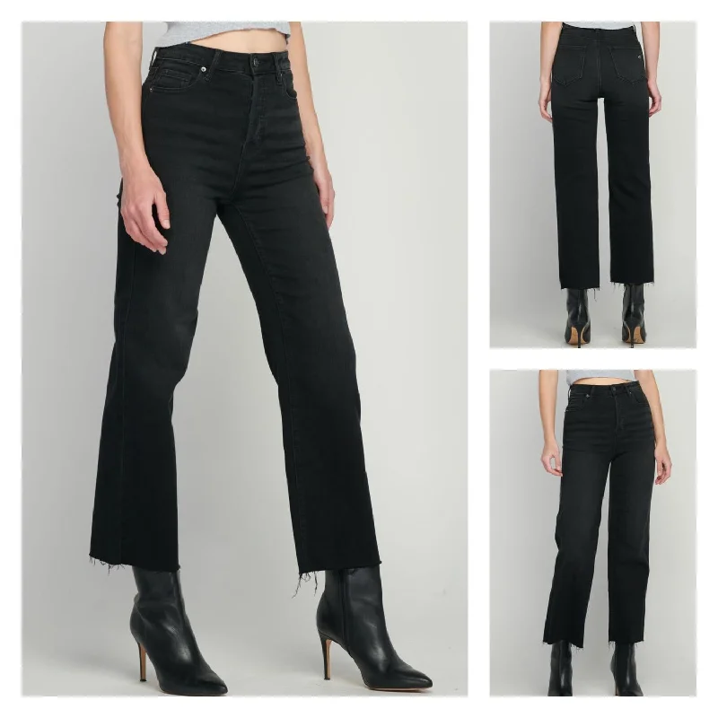 Shop Now and Save!Clean Stretch Straight Jeans In Black