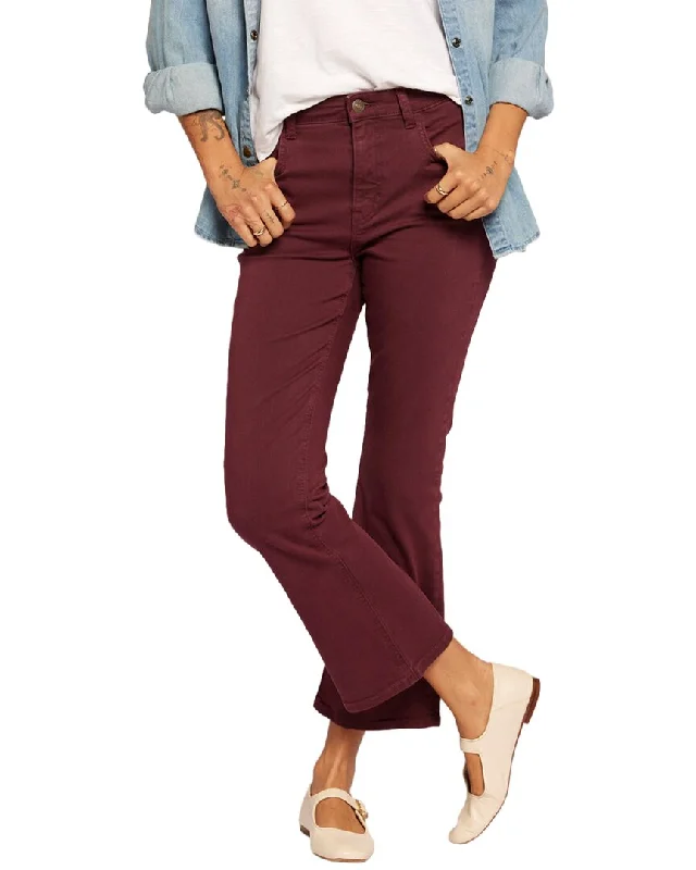 Hurry! While Supplies Last!Current/Elliott The Boulevard Truffle Crop Bootcut Jean