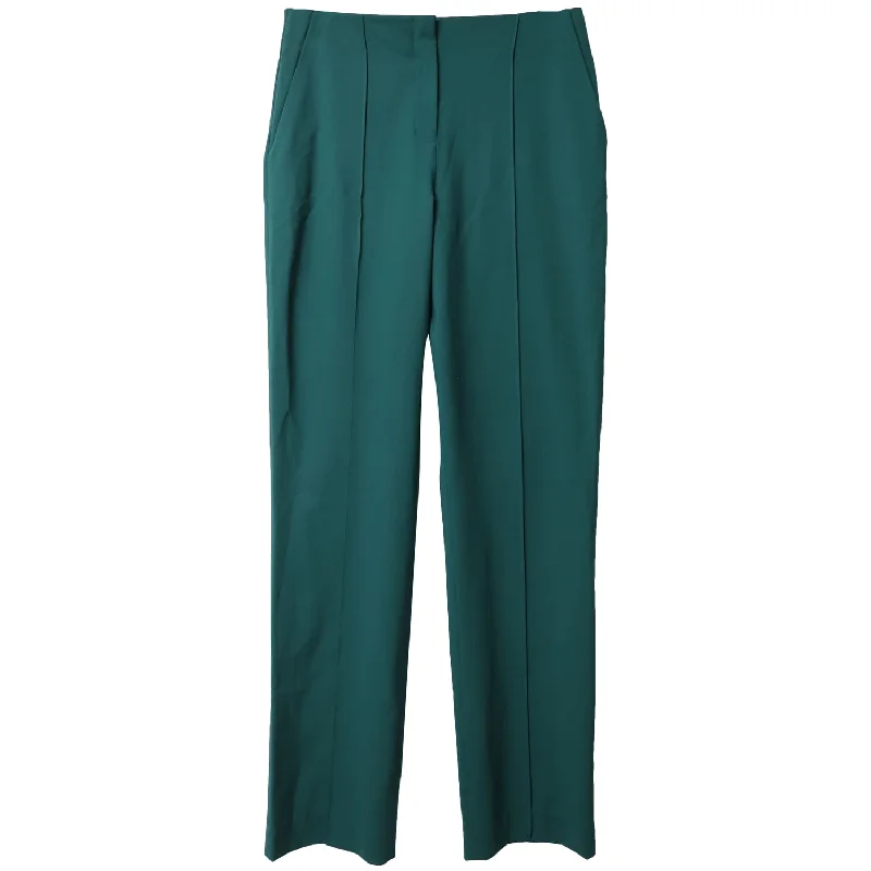 Buy One, Get One Free!Diane Von Furstenberg Tailored Jeans in Teal Wool