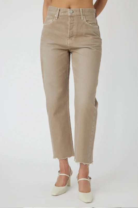 Bigger Savings, Better Shopping!Herminie Wide Straight Jean In Light Brown