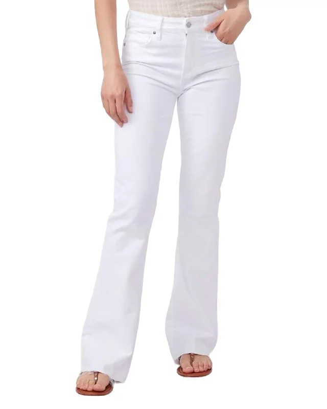 Save More When You Shop More!High Rise Laurel Canyon Jeans In Crisp White