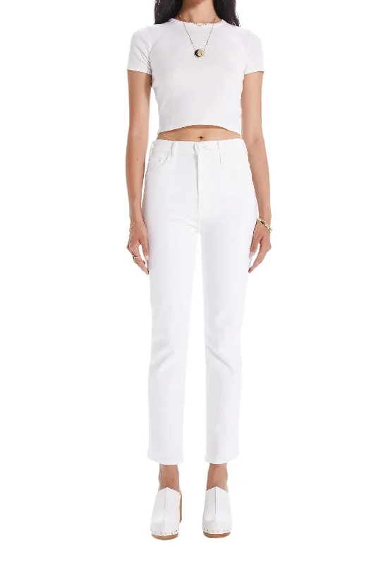 New Discounts Just Dropped!High Waist Rider Ankle Jeans In Fairest Of Them All