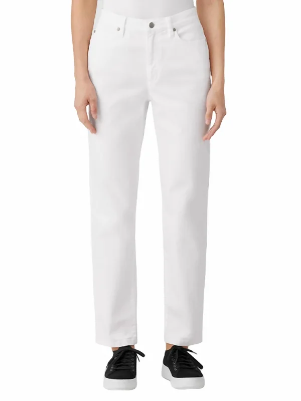 Your Favorite Items on Sale Now!High Waisted Slim Jean In White