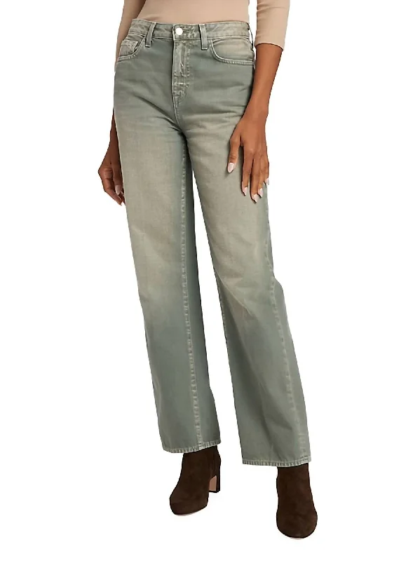 Mega Sale Happening Now!Jones Ultra High Rise Stovepipe Jean In Jade Green