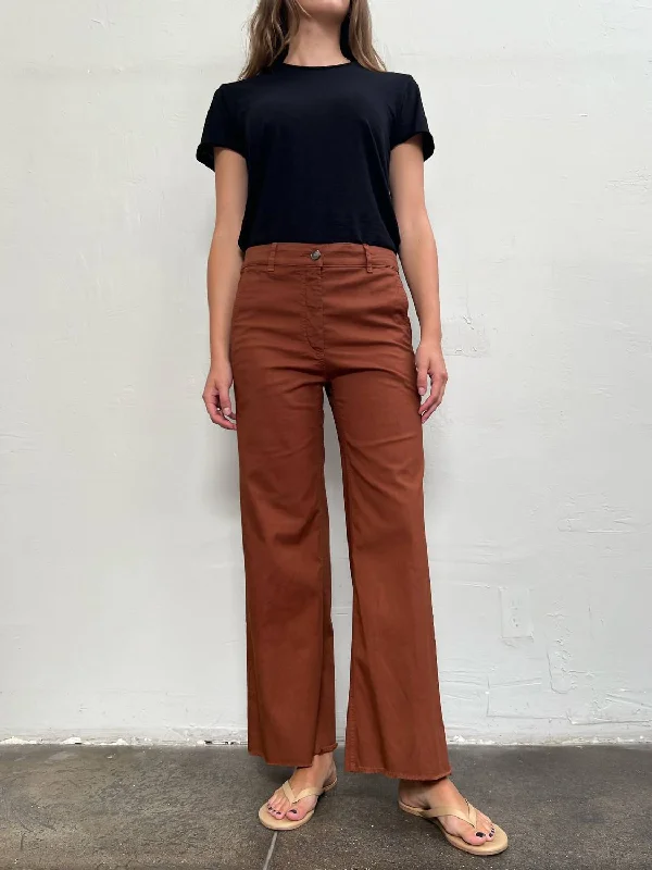 Limited Deals, Unlimited Savings!Kait Hi-Waisted Jean In Stretch Twill In Harissa