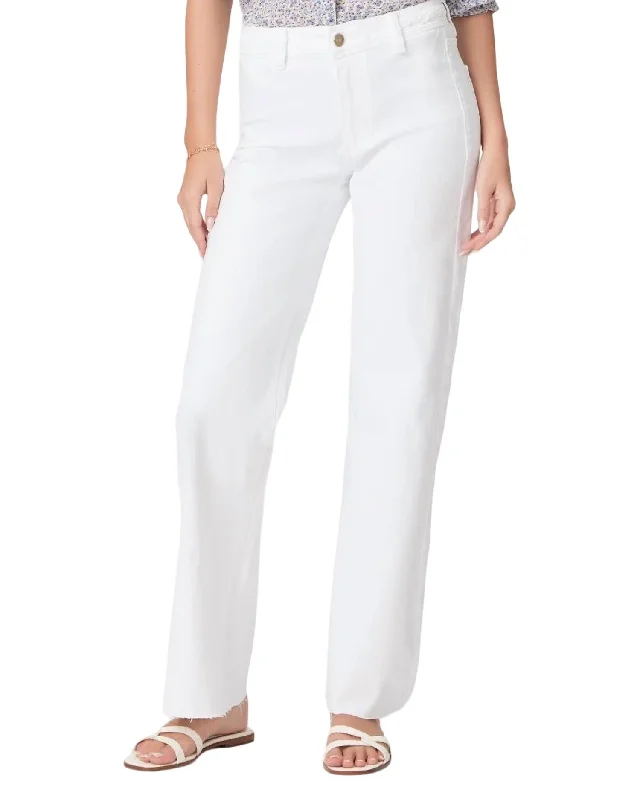 Limited-Time Price Drop!Leenah High Rise Braid Jeans In Crisp White