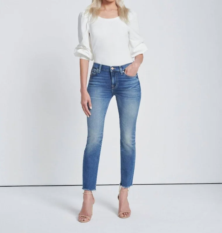 Save Like Never Before!Luxe Vintage Roxanne Ankle Jean In Petunia