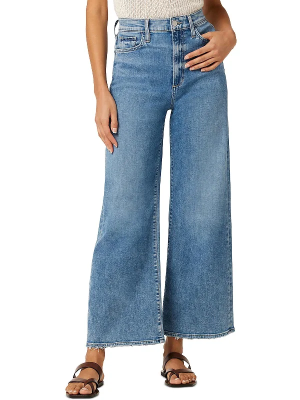 Shop Now and Save!Mia Womens Frayed Hem Denim Ankle Jeans