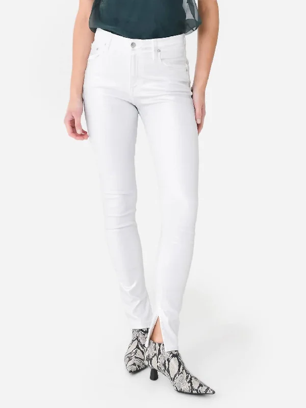 Your Dream Deal is Here!Rae High Rise Ankle Skinny Jean In Silver Foil