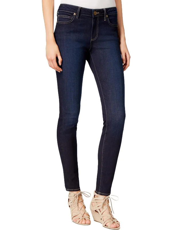 Must-Have Deals Inside!Womens Mid Rise Curvy Skinny Jeans