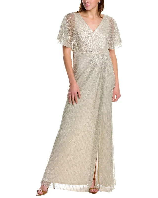 Your Favorite Sale is Back!Adrianna Papell Crinkled Mesh Gown
