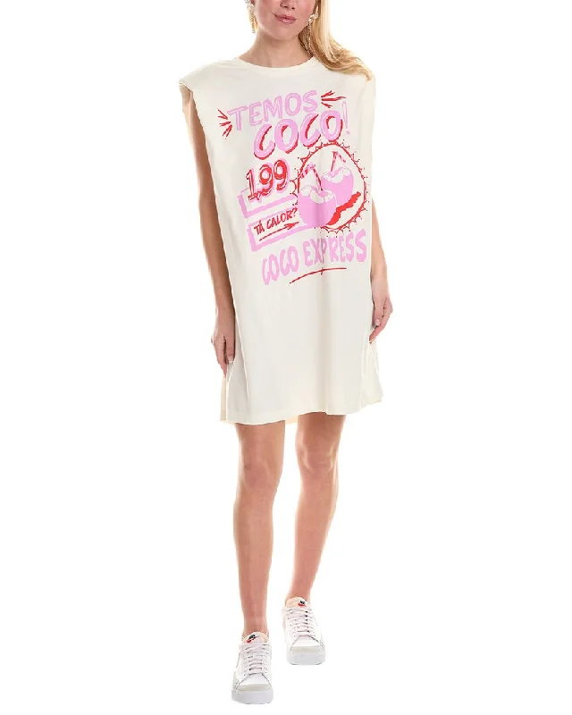 Time to Save Big!FARM Rio Rio Temos Coco T-Shirt Dress