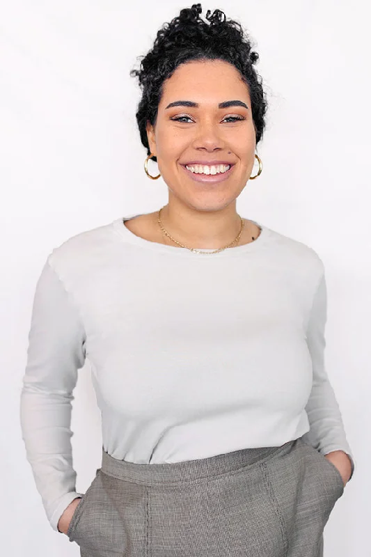 Save Up to 50% Off!JULIANA MARTEJEVS Basic Long Sleeve Top