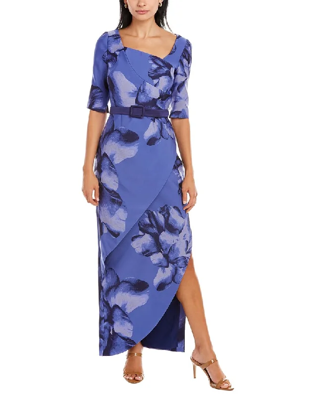 Limited Stock Available!Kay Unger Jacquard Gown