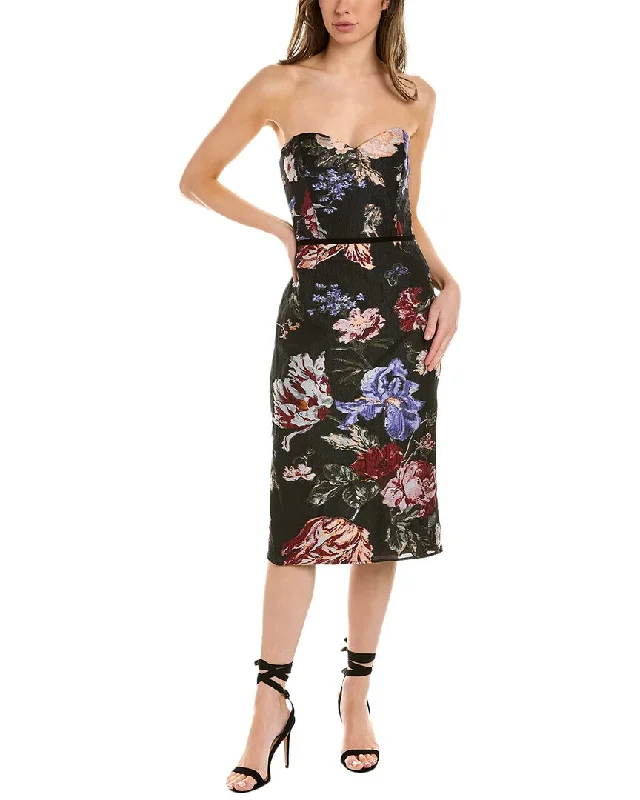 Score Big Savings Today!Marchesa Notte Sweetheart Sheath Dress