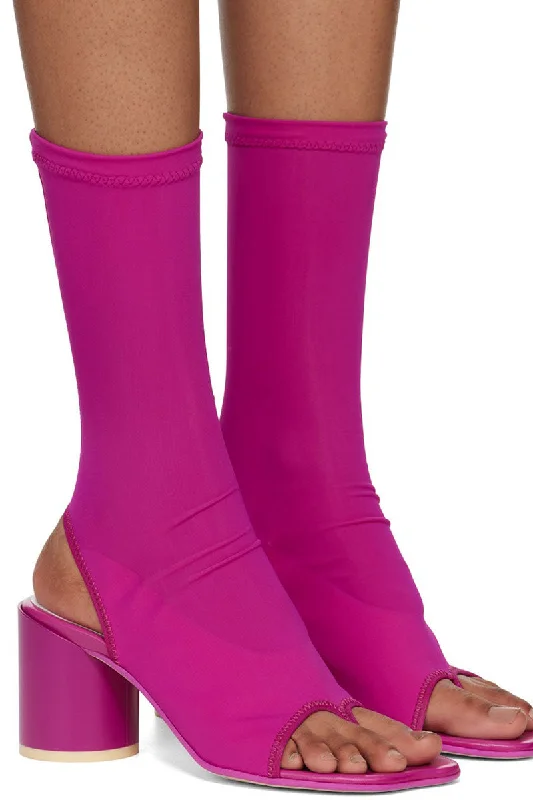 Act Fast – Limited Time Savings!Solid Color Stunning Toe Post Ankle Boots