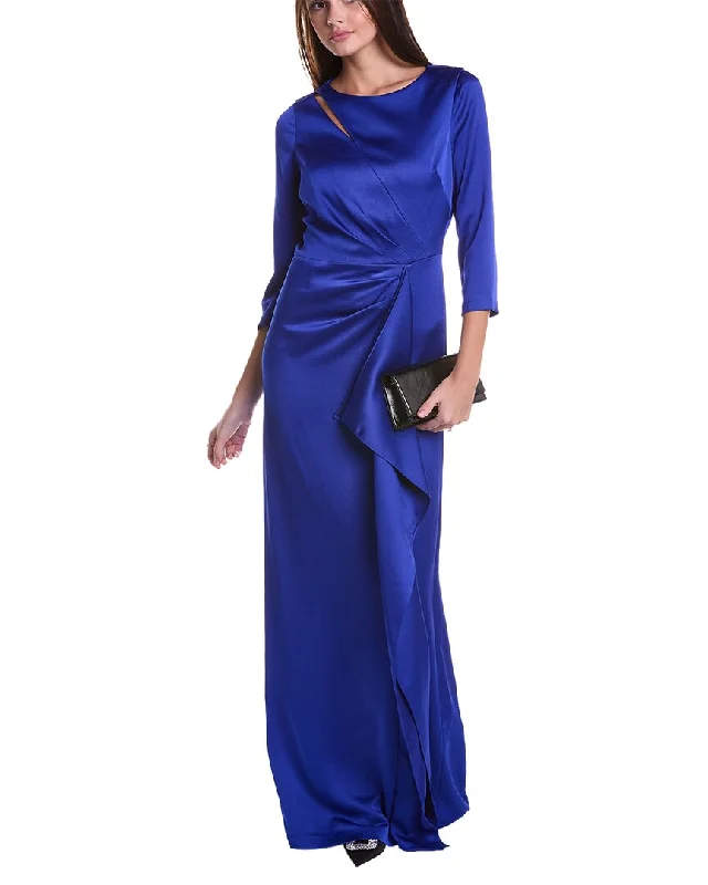 The Best Offers Are Here!Teri Jon by Rickie Freeman Draped Gown