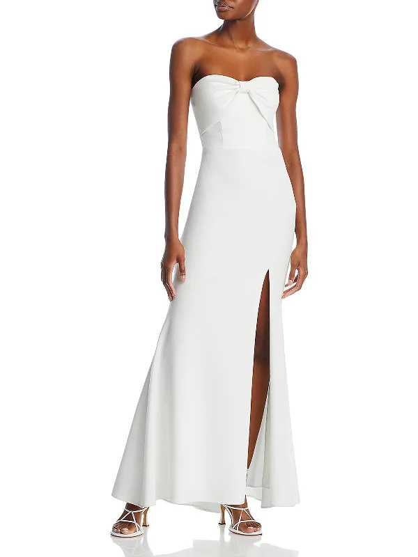 Shop the Hottest Deals!Womens Bow Long Evening Dress
