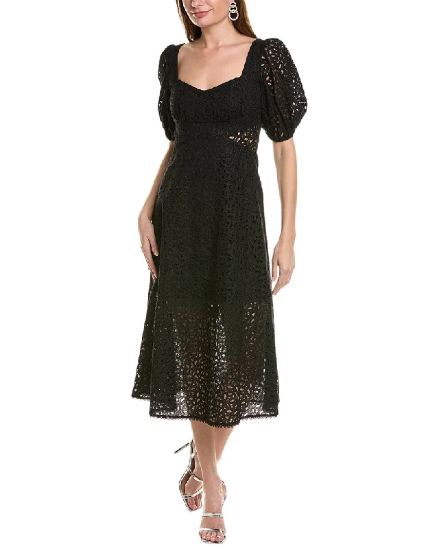 Get It Before It’s Gone!ML Monique Lhuillier Lace Midi Dress