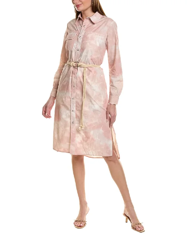 One Click Away from Big Savings!AG Jeans Taylor Workwear Midi Dress