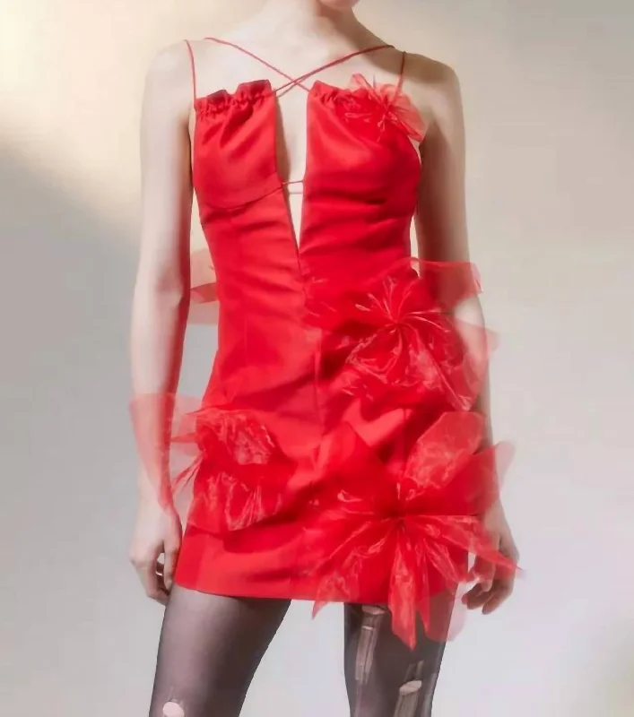 The Best Deals Won’t Wait!Alberta Mini Dress In Red