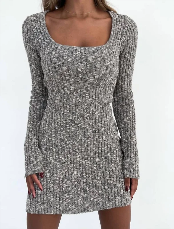 Exclusive Offers You’ll Love!Alpine Mini Dress In Granite