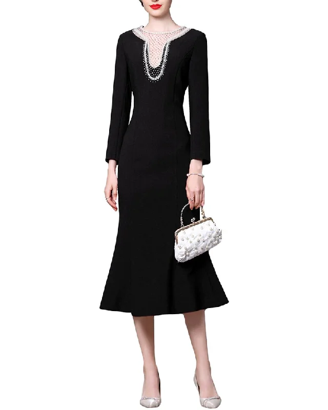 Today’s Deals, Tomorrow’s Regrets!Anette 3/4-Sleeve Midi Dress