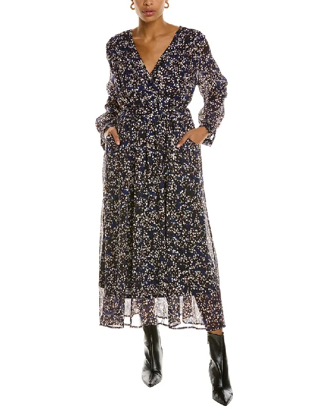 Get Ready to Save!ANNA KAY Surplice Midi Dress