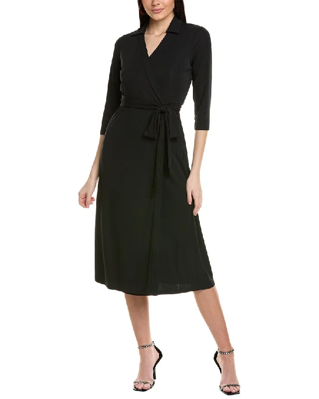 Save More When You Shop More!Anne Klein Wrap Midi Dress