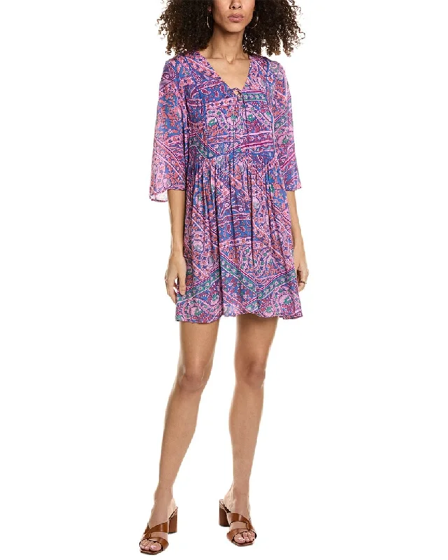 Huge Price Cuts Await!ba&sh Elbow Sleeve Mini Dress