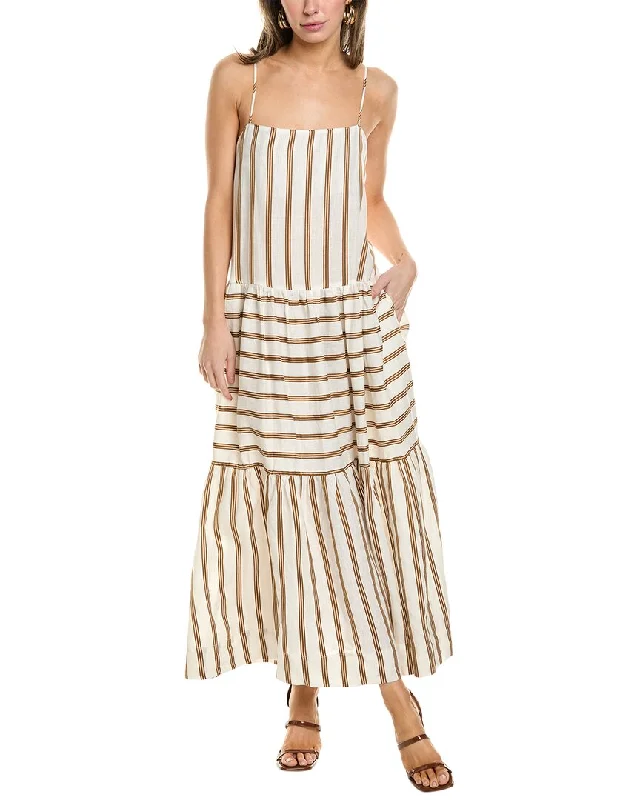 Incredible Savings Inside!Bec + Bridge Dallas Linen-Blend Midi Dress