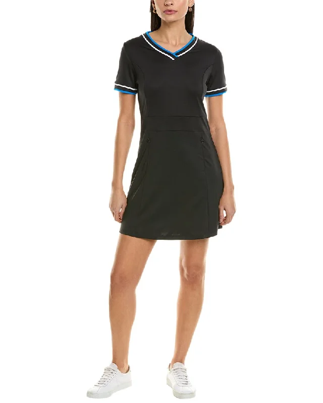 Exclusive Savings This Week!Callaway V-Neck Colorblocked Mini Dress