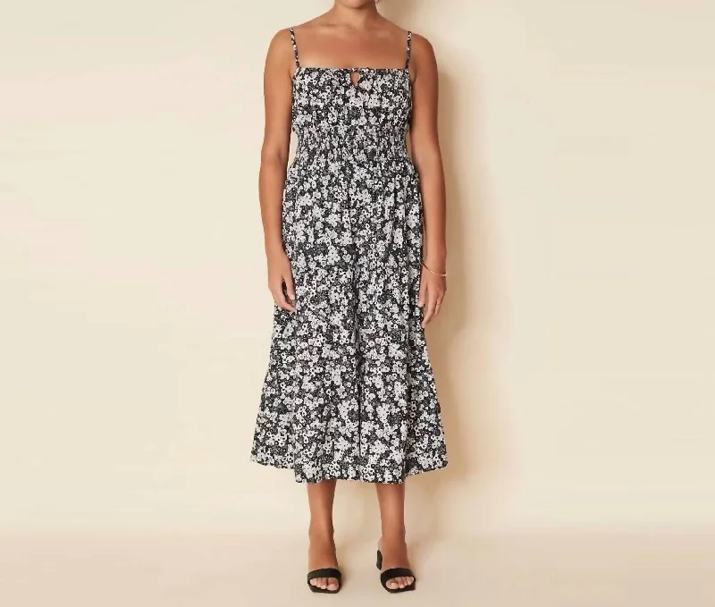 Shop the Hottest Deals!Canyon Midi Dress In Fiorella Floral Print