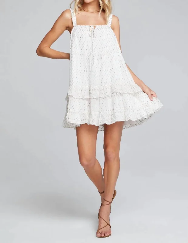 Flash Deals – Act Quickly!Clarice Mini Dress In Ivory