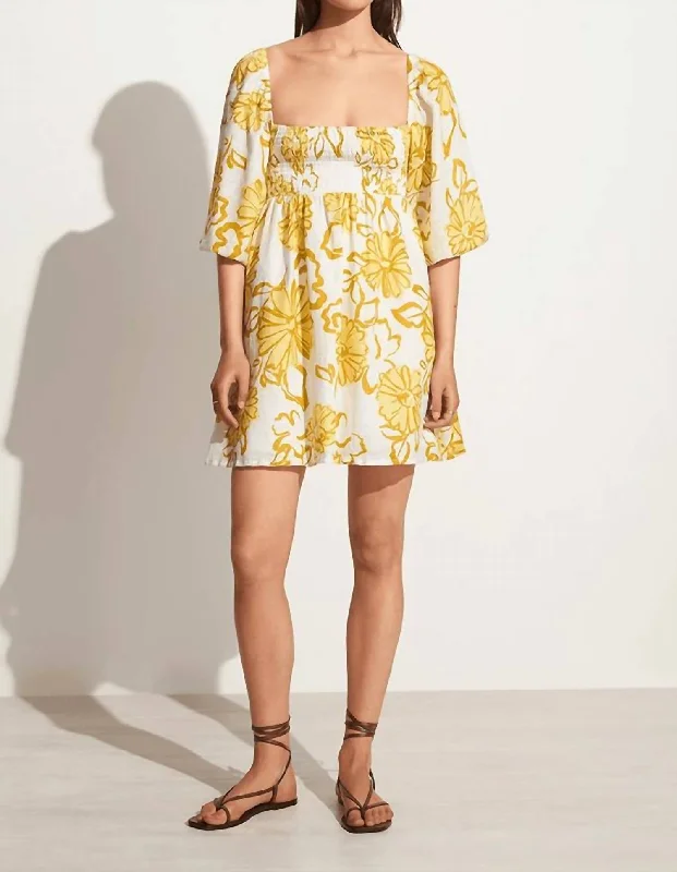Score Big Savings Today!Dallia Mini Dress In Cagliari Floral Print