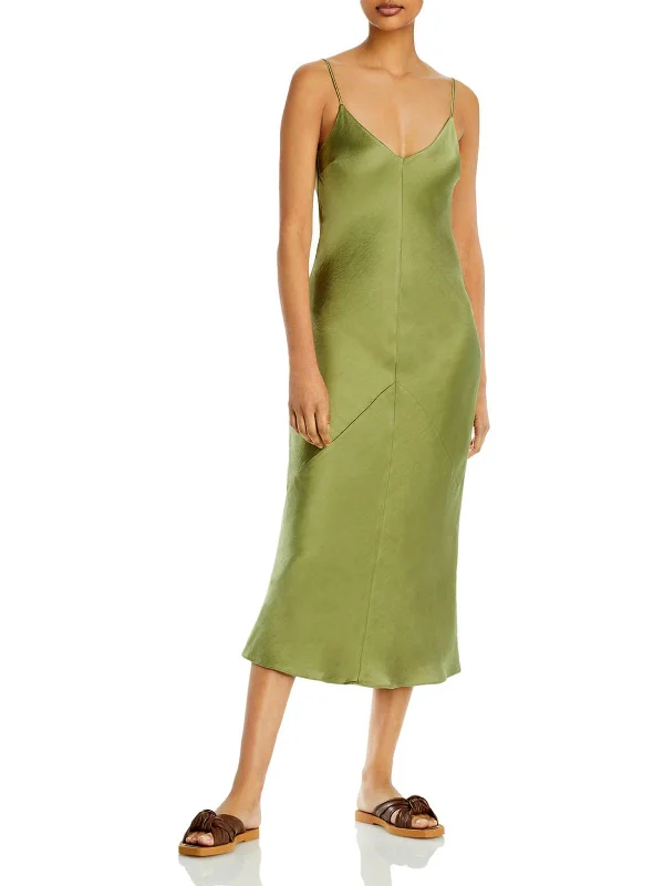 Special Offer – Act Fast!Dolly Womens Satin Calf Midi Dress