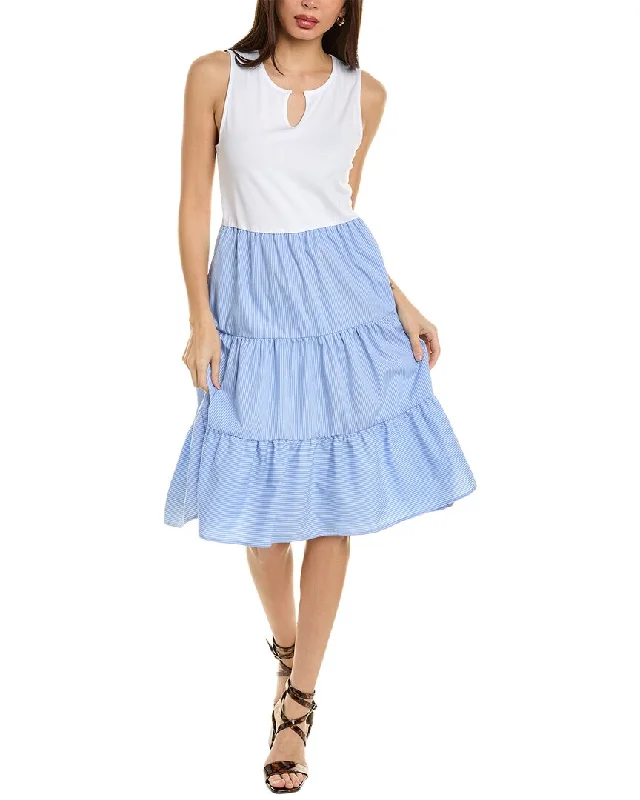 Special Offer – Act Fast!Ellen Tracy Tiered Midi Dress