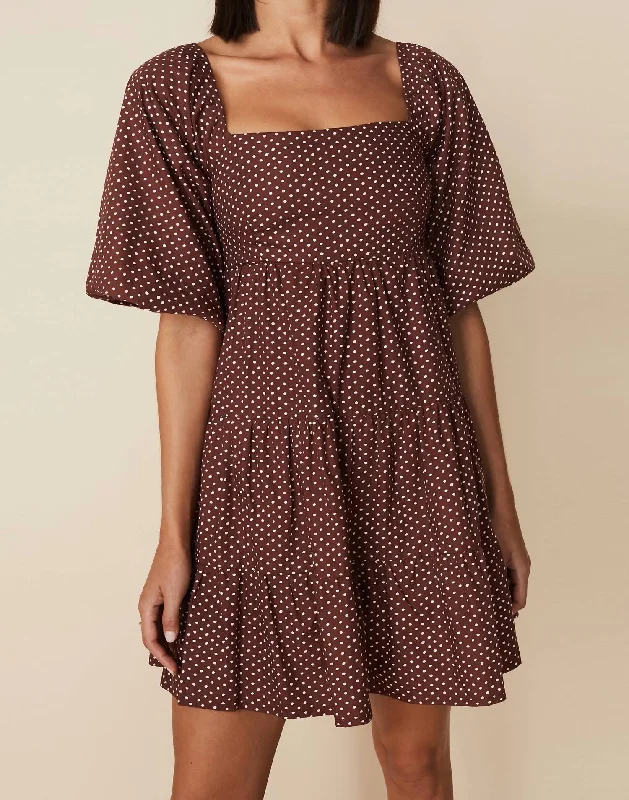 Today’s Deals, Tomorrow’s Regrets!Eryn Mini Dress In Bonnie Dot