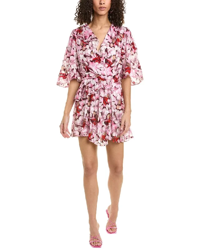 Buy One, Get One Free!IRO Surplice Silk-Blend Mini Dress